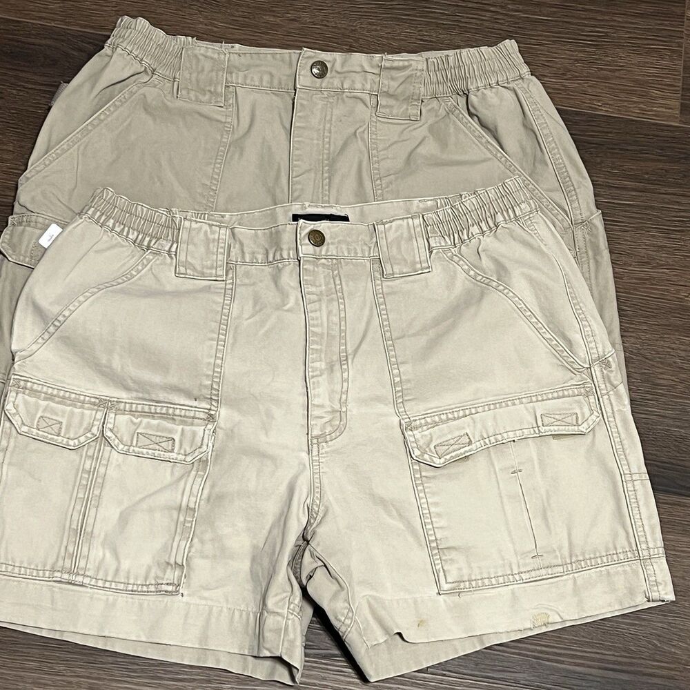 Lot of 2 shorts  5.11 Tactical Cotton Canvas Mens Sz 34 (30) Cargo Utility